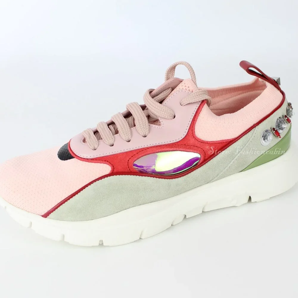 NEW VALENTINO GARAVANI Sneakers- Heroes Embellished - Travel & Streetwear